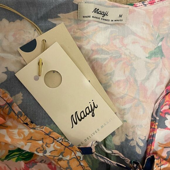 MAAJI - PEONY HELENA TUNIC Beachly Floral Size M - Picture 6 of 11